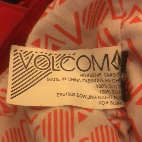 Volcom Cotton Bowling Night Purse - Picture 11 of 11